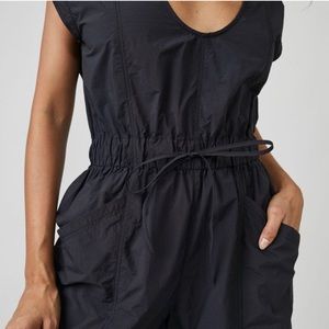 Free People Movement FLY by Night Onsie Jumpsuit Sz L NWT